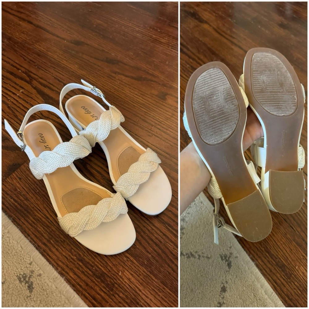 Easy Street Block Heel Sandal, Size 6.5